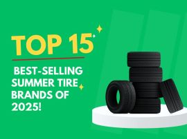 Vasarinės padangos 2025: TOP 15 populiariausių prekės ženklų