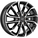 Msw MSW 42 Van Gloss Black Full Polished 6,5x17 6x130 ET54 CB84,1 R14 1250 kg