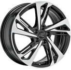 Msw MSW 60 Gloss Black Full Polished 7,5x17 5x112 ET46 CB57,1 R13 725 kg