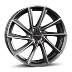 BORBET Borbet VTX Graphite Polished 8x18 5x108 ET45 CB72,6 60° 670 kg