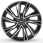 AEZ AEZ Havanna dark Black/polished 8x20 5x114.3 ET40 CB71,6 60° 920 kg