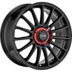Oz Racing OZ Racing Superturismo Evoluzione Gloss Black + Red Lettering 8x18 5x114.3 ET45 CB75,0 60° 680 kg