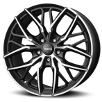 MOMO Momo Spider Matt Black Polished 8,5x19 5x114.3 ET45 CB72,3 60° 750 kg