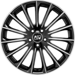 Msw MSW 30 Gloss Black Full Polished 7,5x17 5x114.3 ET45 CB73,1 60° 735 kg