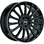 Msw MSW 30 Gloss Black+Diamond Lip 7,5x18 5x114.3 ET40 CB73,1 60° 725 kg