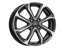 DEZENT Dezent KT dark Gunmetal/polished 6x16 4x100 ET50 CB54,1 60° 475 kg