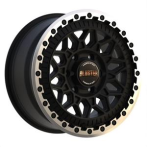 FONDMETAL Fondmetal Bluster Matt Black Machined Lip 8x18 6x130 ET50 CB84,1 R14 1250 kg