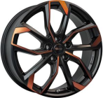 Rc Design RC Design RC34 Black Orange Matt (BOM) 8x19 5x112 ET45 CB57,1 R13 800 kg