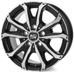 Msw MSW 48 Van Gloss Black Full Polished 7x17 5x108 ET46 CB65,1 60° 1300 kg