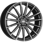 AEZ AEZ Atlanta Graphite matt/polished 8,5x19 5x114.3 ET40 CB64,1 60° 780 kg