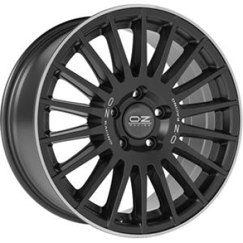 OZ Racing Rally Desert Matt Black Silver Let. Diamond Lip 8x18 6x139.7 ET45 CB95,1 60° 1300 kg