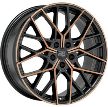 MSW 74 Matt Black Copper Fp 8x19 5x112 ET45 CB73,1 60° 745 kg