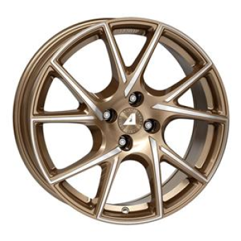 Alutec ADX.01 metallic-bronze frontpolished 7x17 4x108 ET18 CB65,1 60° 655 kg