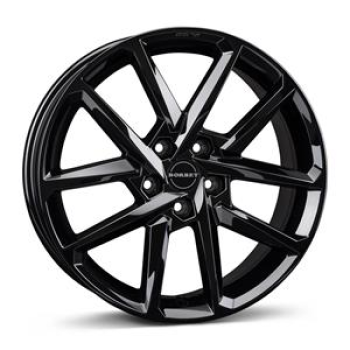 Borbet N black glossy 6,5x17 5x112 ET39 CB66,6 60° 720 kg