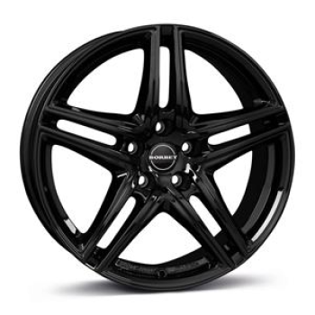 Borbet XR black glossy 6,5x16 5x112 ET22 CB66,6 60° 650 kg