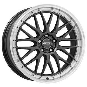 Dotz Bilbao dark Gunmetal/polished lip 8x18 5x112 ET46 CB57,1 R13 750 kg
