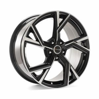 Avus AF20 Black Polished 8x18 5x112 ET35 CB66.6 R13 750 kg