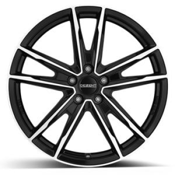 Dezent KF dark Black/polished 7x17 5x108 ET42 CB65,1 Flat 725 kg