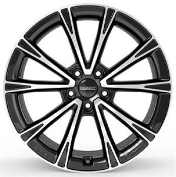 Dezent AR dark Black/polished 8x20 5x114.3 ET45 CB66,1 60° 810 kg