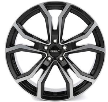 Dezent TV dark Black/polished 8x19 5x112 ET47 CB66,6 60° 850 kg