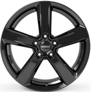 Dezent TU Black 6,5x17 5x114.3 ET45 CB60,1 Flat 625 kg