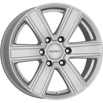 Dezent TJ Silver 8x17 6x139.7 ET35 CB67,1 Flat 1075 kg