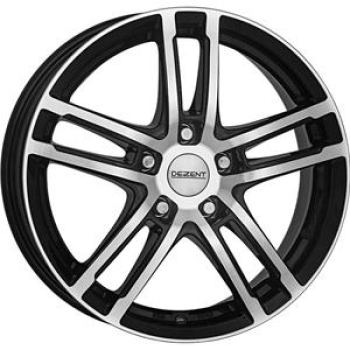 Dezent TZ dark Black/polished 7x16 5x114.3 ET40 CB71,6 60° 730 kg