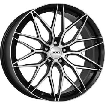 Dotz Suzuka dark Black/polished 9x20 5x112 ET40 CB70,1 60° 740 kg