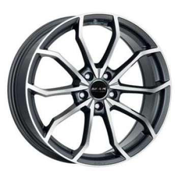 MAK Lowe-FF Gun Met-Mirror Face 8x19 5x112 ET30 CB66,6 R13 720 kg