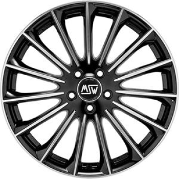 MSW 30 Gloss Black Full Polished 9,5x19 5x112 ET45 CB73,1 60° 760 kg