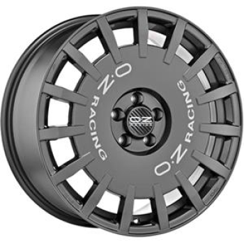 OZ Racing Rally Racing Dark Graphite Silver Lettering 7,5x18 5x114.3 ET50 CB75,0 60° 650 kg