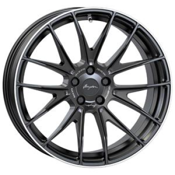 Breyton Race GTX Matt Black with Polished Lip 10x20 5x112 ET35 CB66,6 60° 750 kg