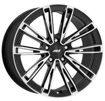 AEZ Alaska dark Black/polished 9x20 5x130 ET54 CB71,6 R14 700 kg