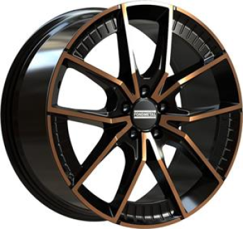 Fondmetal Elatha Black Clearcoat Matt Bronze Machined 8,5x19 5x112 ET45 CB66,6 R13 850 kg