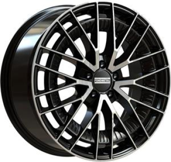 Fondmetal Kari Glossy Black Machined 8,5x20 5x112 ET40 CB66,6 (Long Bolt) R14 1000 kg