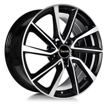 Avus AC-518 Black Polished 6x15 5x112 ET47 CB57.1 60° 625 kg