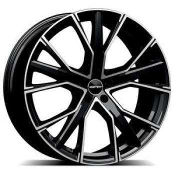 GMP Gunner Black Diamond 8,5x19 5x112 ET45 CB66,5 R13 750 kg