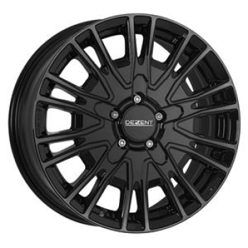 Dezent KE Black 7,5x18 5x112 ET52 CB66,6 R14 1200 kg