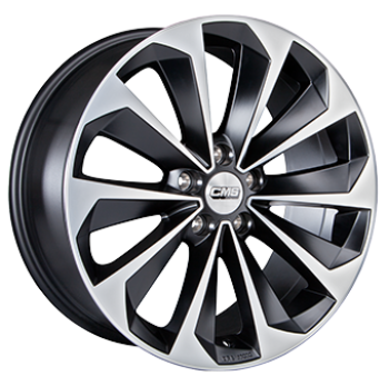 CMS C21 Diamond Black Matt 8x18 5x114.3 ET47 CB67,1 60° 703 kg